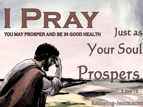 What does it mean to prosper in life