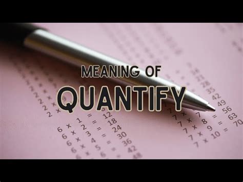 What does it mean to quantify yourself