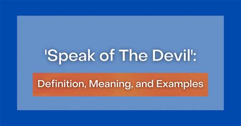 What does it mean to speak of