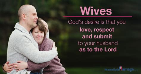 What does it mean to submit to your man