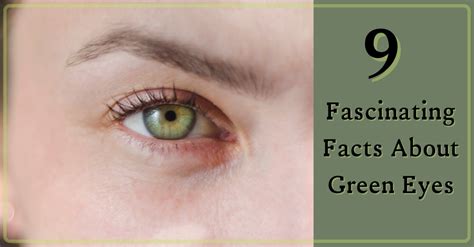 What does it mean when a man has green eyes