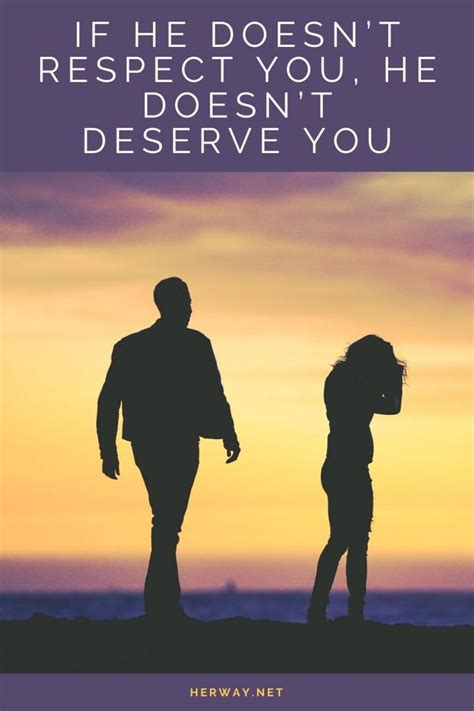 What does it mean when he says he doesnt deserve you