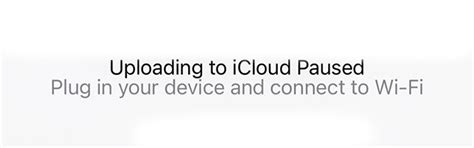 What does it mean when your iPhone says uploading messages to iCloud
