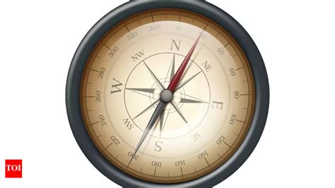 What does ordinary compass indicate