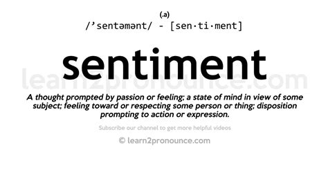 What does sentimental relationship mean