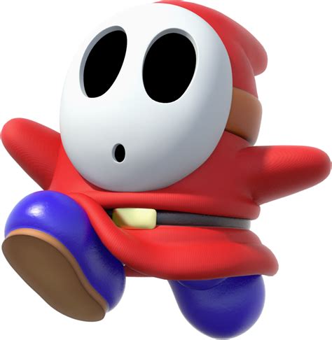What does shy guy do