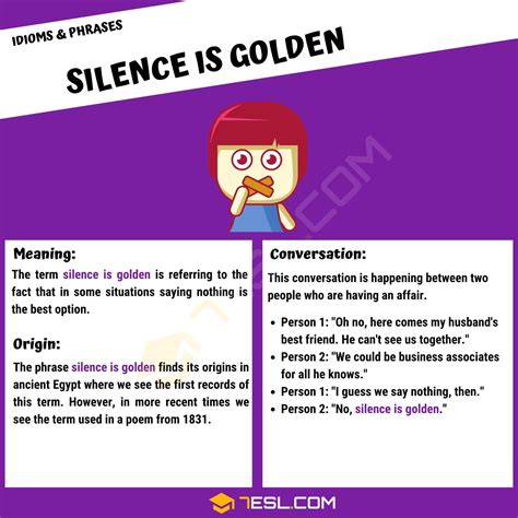 What does silence in a conversation mean