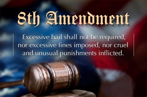 What does the 8th Amendment not protect