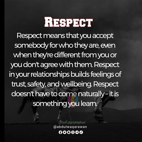 What goes with respect