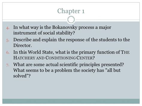 What is Bokanovskys process what is the purpose