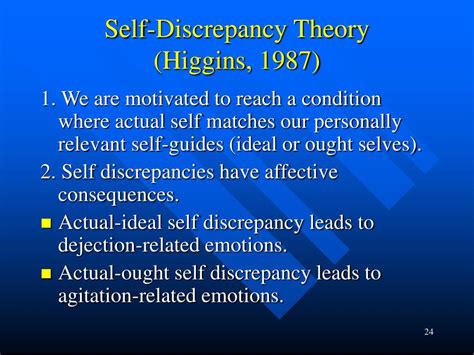What is Higgins self discrepancy theory