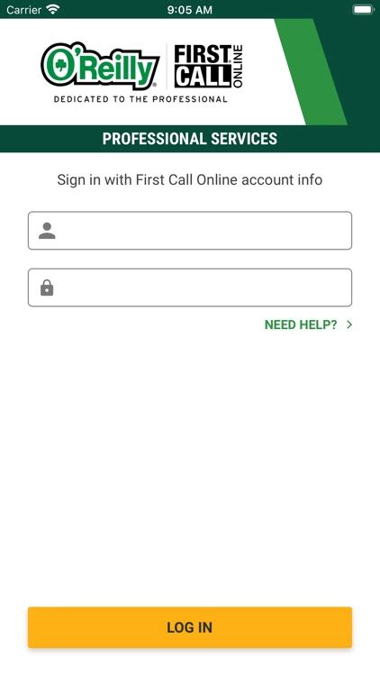 What is Oreillys first call