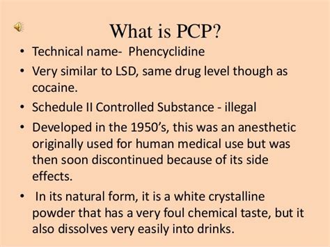What is PCP originally used for