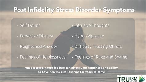 What is Post infidelity stress