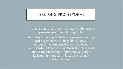 What is Propesyonal