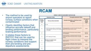 What is RCR in aviation