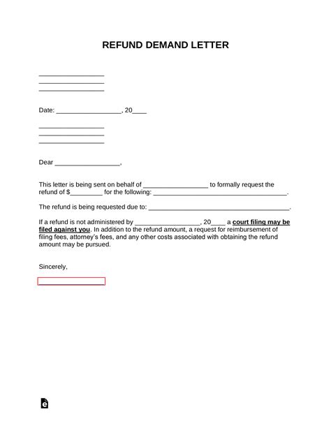 What is a Refund Statement Letter