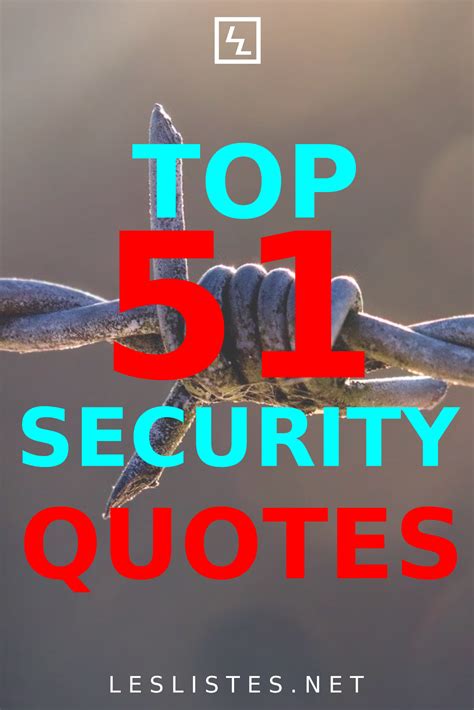 What is a good security quote