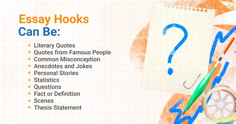What is a hook in an essay