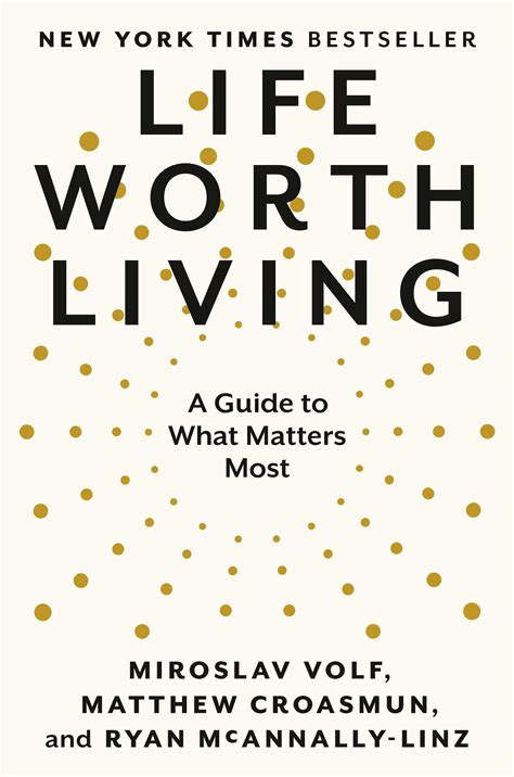 What is a life worth author