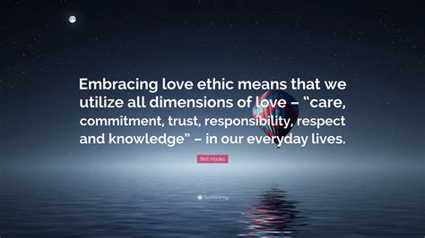 What is a love ethic