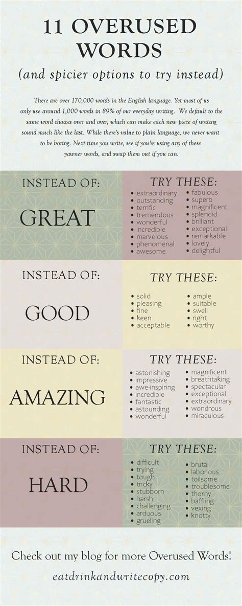 What is a overused word