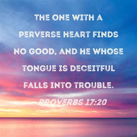 What is a perverse heart