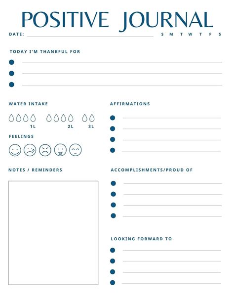 What is a positive journal