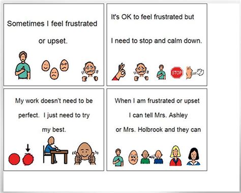 What is a social story example