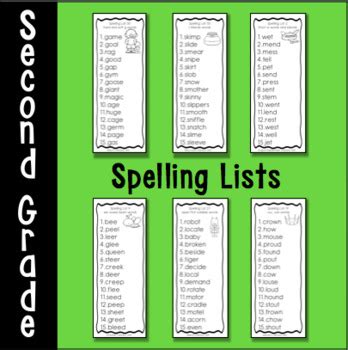 What is a spelling pattern second grade