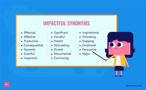 What is a synonym for impactful