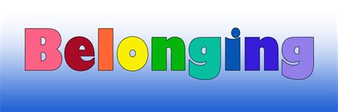 What is a word that means belonging to us