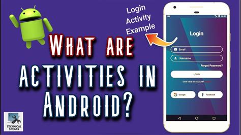 What is activity in Android with example