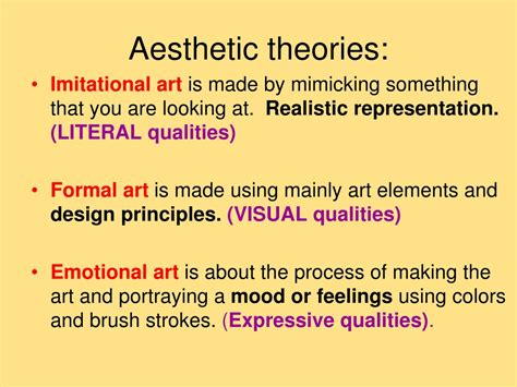 What is aesthetic theory