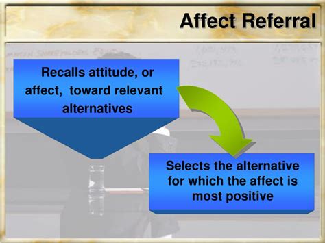What is affect referral