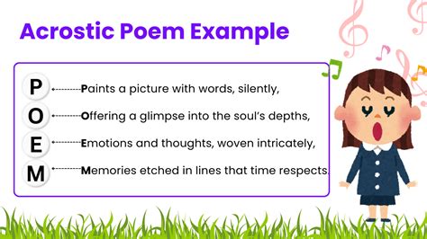 What is an acrostic example