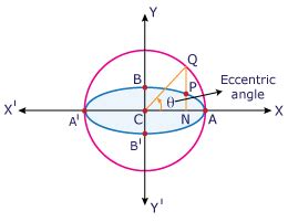 What is an eccentric angle