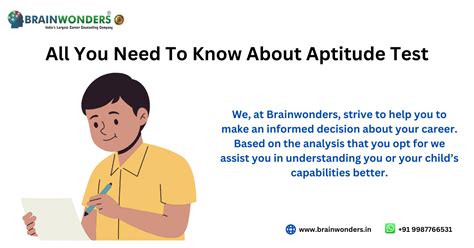 What is an example of aptitude test