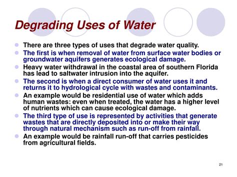 What is an example of degrade