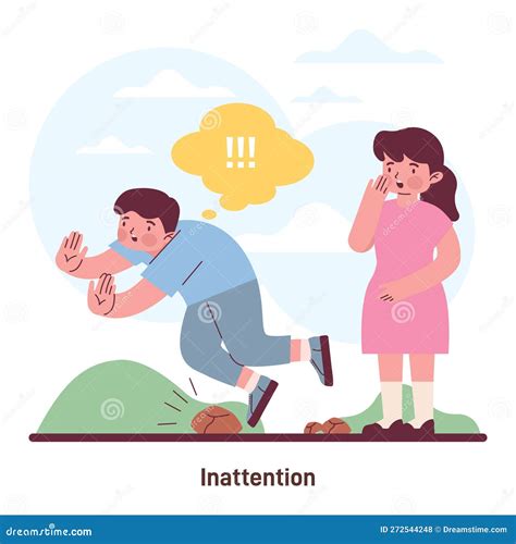 What is an example of inattention