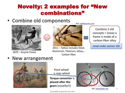 What is an example of novelty