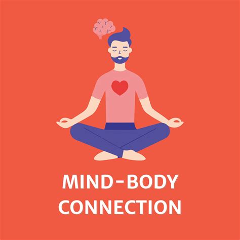 What is an example of the mind body connection