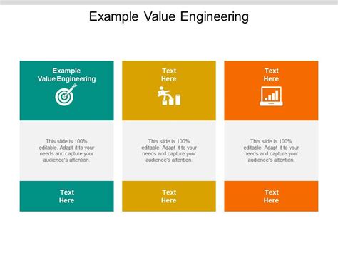 What is an example of value engineering