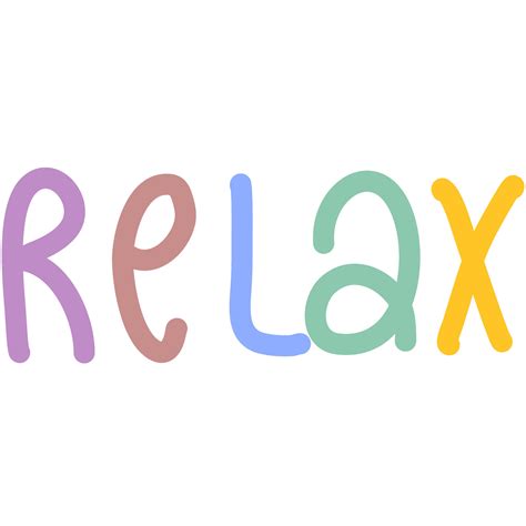 What is another word for relax