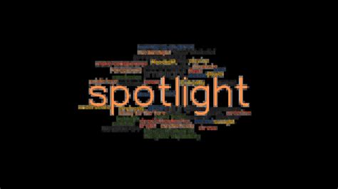 What is another word for spotlight
