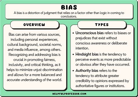 What is bias in writing