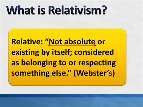 What is committed relativism