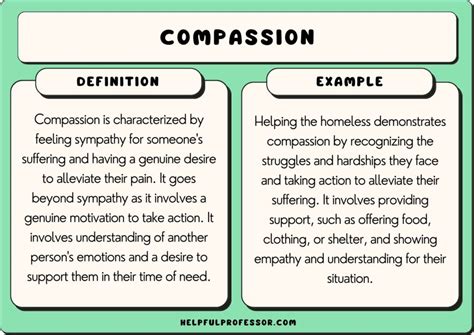 What is compassion with example