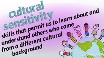 What is cultural sensitivity and examples