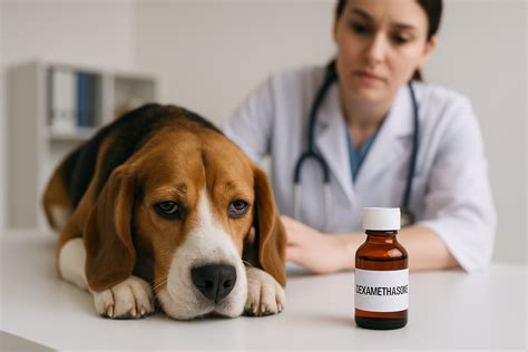 What is dexamethasone used for in dogs